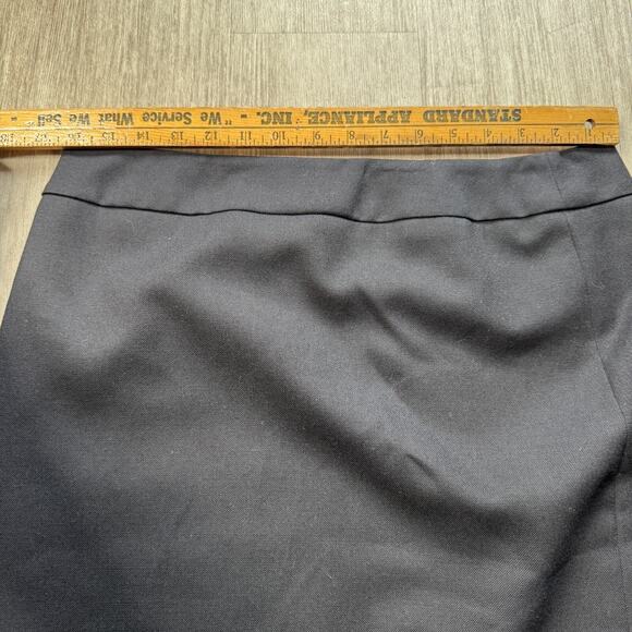 Vintage Pendleton Pencil Skirt Womens 10 Black 100% Virgin Wool USA 32" W - Picture 6 of 7